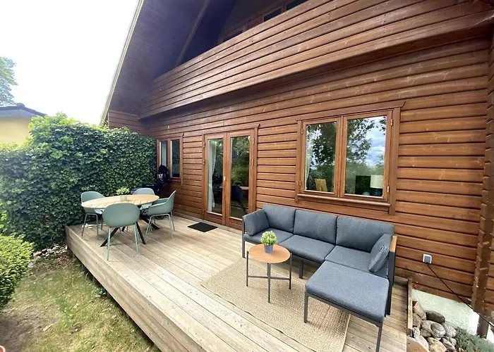 別荘 Uferglueck Plau - Mit Eigenem Seezugang *