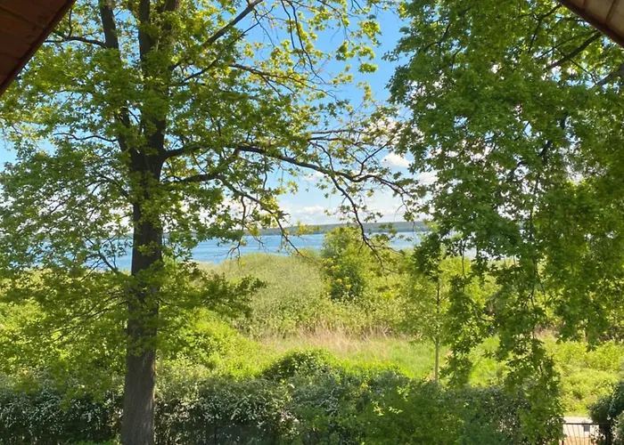 別荘 Uferglueck Plau - Mit Eigenem Seezugang *